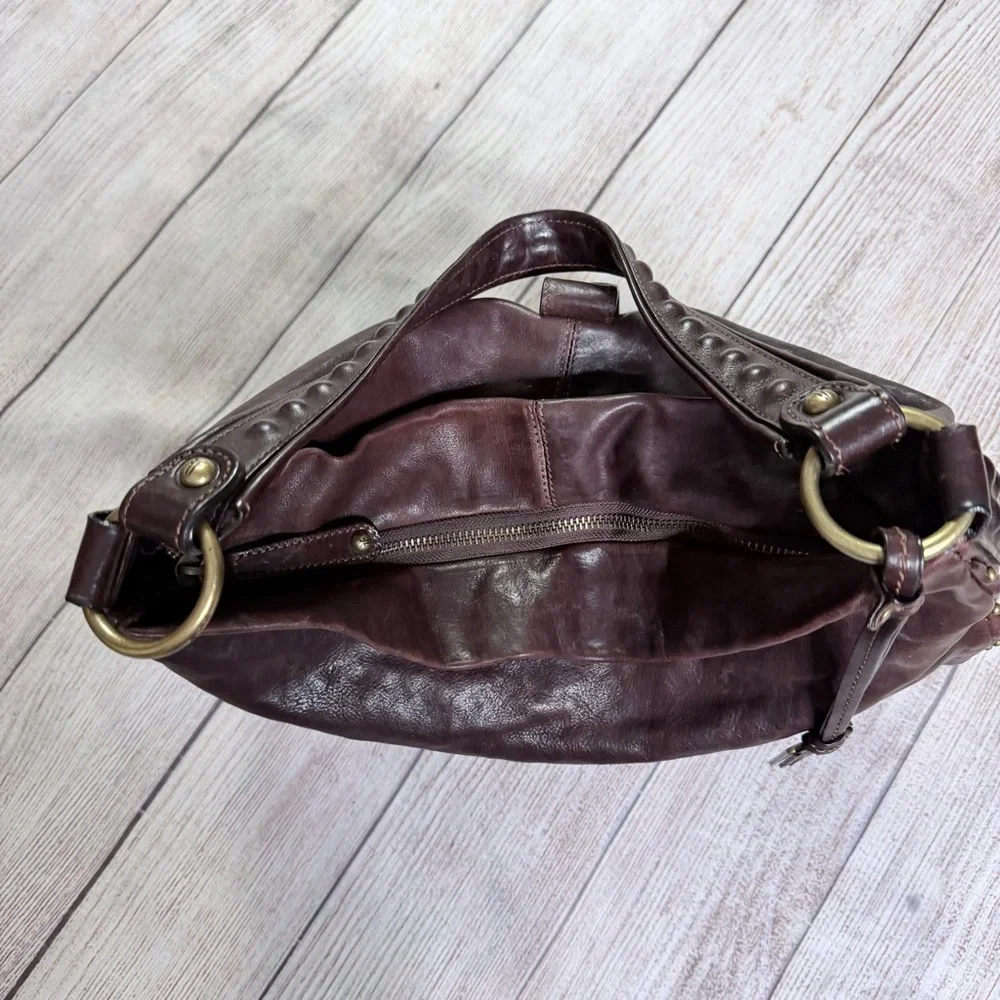 Frye Roxanne Leather Hobo Bag